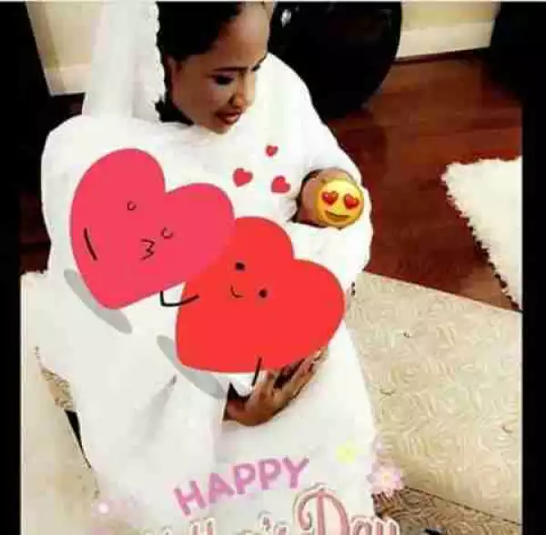 Billionaire Son, Mustapha Indimi And Wife Fatima Welcome Their 1st Child (Photos)